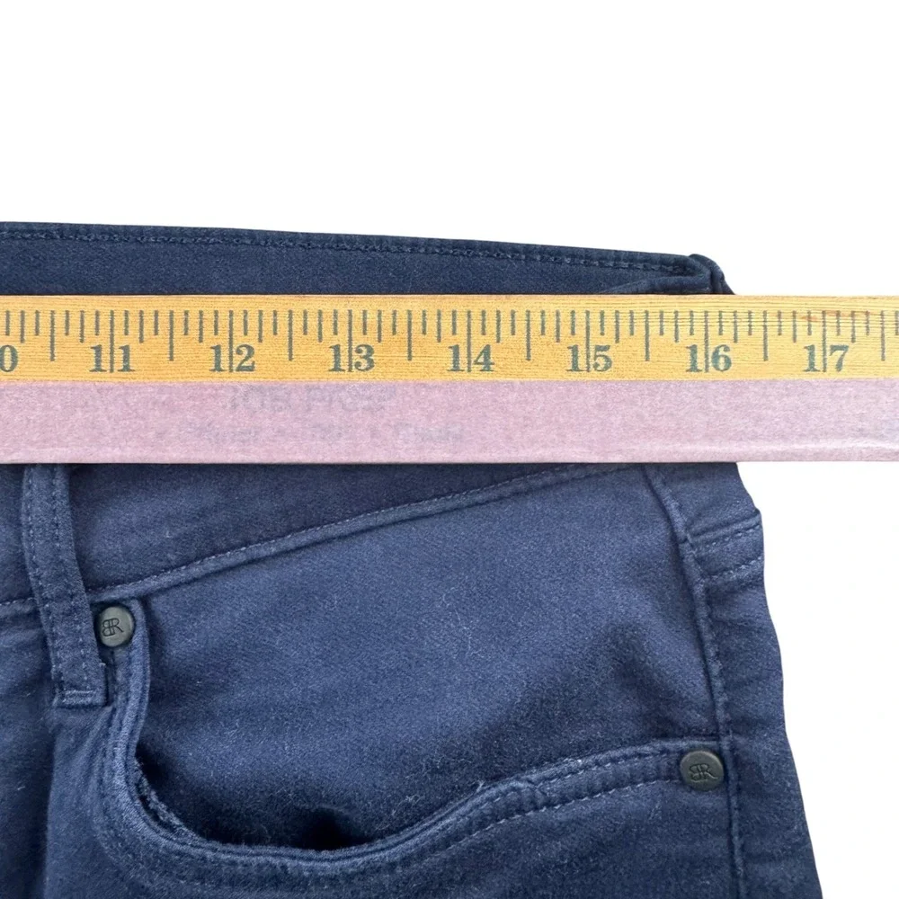 Banana Republic Mens Slim Fit Navy Blue Five Pocket Chino Pants 32x32 Blend